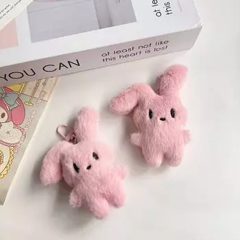 Мягкая кавайная мини-подвеска Lop Toys Lop Ear Rabbit Брелок для рюкзака Декор rabbit