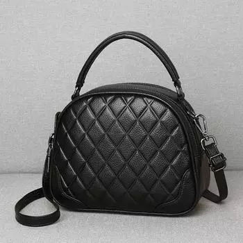 Мягкая коровья сумка женская Tide маленькая ароматная сумка в стиле Diamond кожаная сумка через плечо сумка-мессенджер маленькая круглая сумка королевский синий