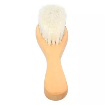 Мягкая козья щетина щетка для душа деревянная ручка супер мягкая щетка для ванны детский волос кожа тело массажный инструмент для чистки