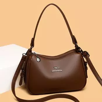 Мягкая кожаная сумка через плечо для женщин, роскошные сумки для женщин, высококачественные сумки-мессенджеры через плечо, женская сумка-мессенджер