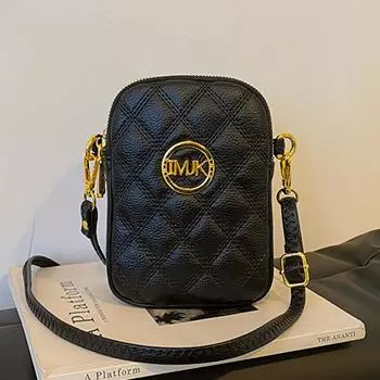 Мягкая кожаная сумка через плечо для женщин, 3-слойные сумки, сумка через плечо, маленький кошелек, сумка-мессенджер