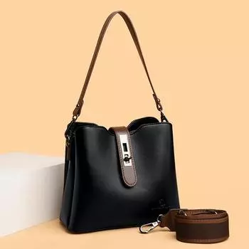 Мягкая кожаная сумка через плечо для женщин, женская сумка-мессенджер, сумка через плечо