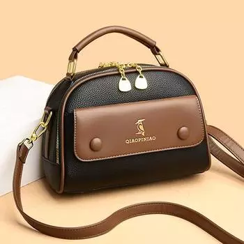 Мягкая кожаная сумка через плечо, роскошные высококачественные дизайнерские женские сумки