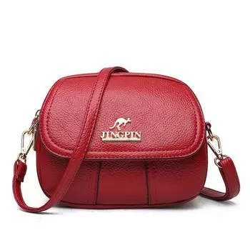 Мягкая кожаная сумка для женщин, сумка через плечо, большая вместимость, легкая сумка на одно плечо, модная женская, новый стиль