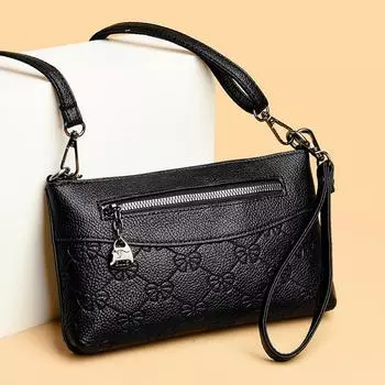 Мягкая кожаная сумка для женщин, сумка через плечо, повседневная сумка, дамский подарок, мода, высокое качество, обычная