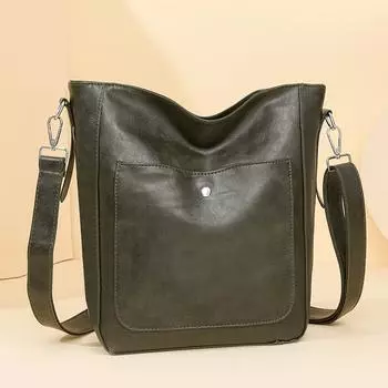 Мягкая кожаная сумка, женская сумка-тоут, сумка через плечо, сумка через плечо