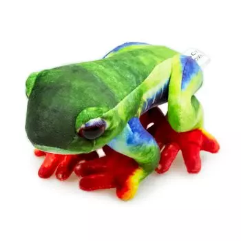 Мягкая красная ядовитая лягушка-дротик Access для аквариума