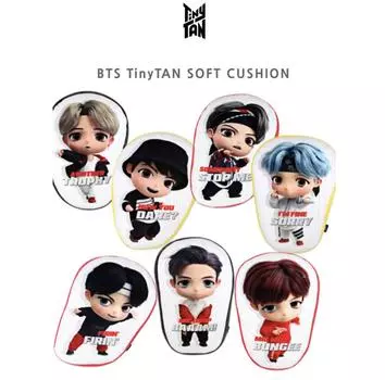 Мягкая кукла BTS TinyTAN Character - 7 вариантов 2. RM Cushion Doll
