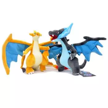 Мягкая кукла Charizard XY Evolution 23 см – версия Charmander желтого и синего цветов Feilong, 23cm синий