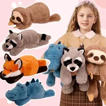 Мягкая кукла для собаки - милая плюшевая игрушка, удобная подушка, подарки для детей и взрослых, мягкие игрушки, плюшевая мягкая кукла 15,7 дюйма One Size