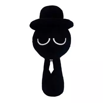 Мягкая кукла-игрушка (9 дюймов), Кукла-тряпка, подходит для девочек, подарок на день рождения, рождественский подарок в виде мягкой игрушки One Size чёрный