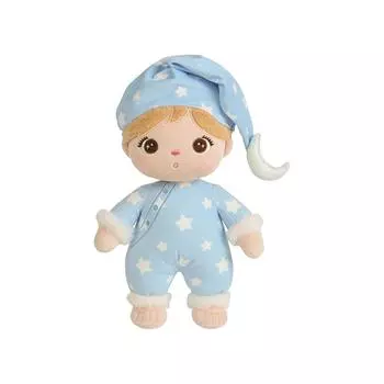 Мягкая кукла-игрушка (9 дюймов), Кукла-тряпка, подходит для девочек, подарок на день рождения, рождественский подарок в виде мягкой игрушки One Size синий