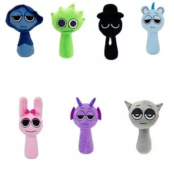 Мягкая кукла-игрушка (9 дюймов), Кукла-тряпка, подходит для девочек, подарок на день рождения, рождественский подарок в виде мягкой игрушки One Size чёрный