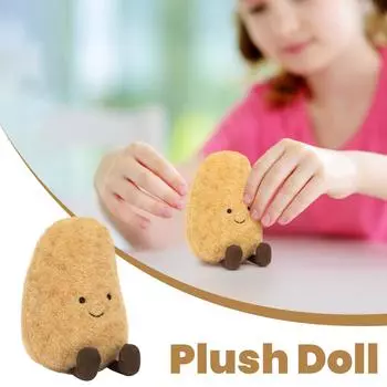 Мягкая кукла «Картошка», игрушка в подарок, мультфильм, детская тряпичная кукла, детская подарочная подушка One Size