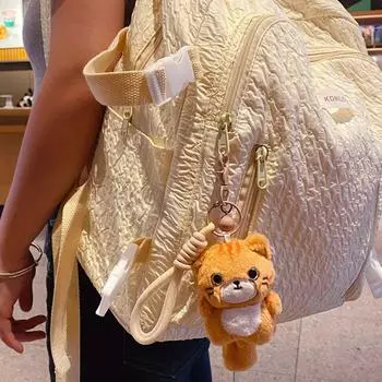 Мягкая кукла-кошка, брелок для ключей в виде животного, кавайная цепочка для ключей в виде кошки, девочка Style 4