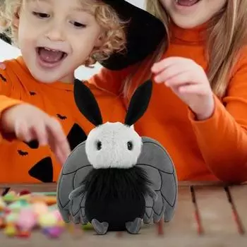 Мягкая кукла Miffy Ghost Moth, украшение на Хэллоуин, мягкая игрушка, милая фигурка бражника для мальчиков и девочек, мягкий декор на Хэллоуин A