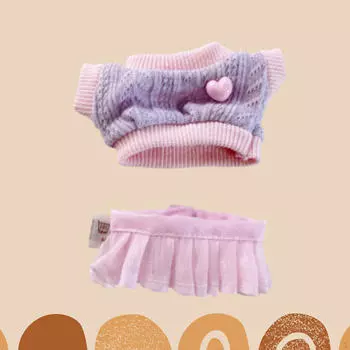 Мягкая кукла одежда фото реквизит сделай сам образовательная одежда для 17см 15см розовый розовый