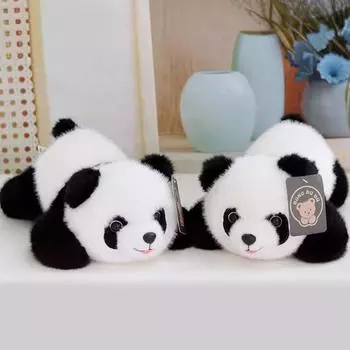 Мягкая кукла-панда в приседе, мягкая плюшевая кукла-панда, плюшевые игрушки-панды, детский подарок panda