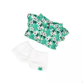 Мягкая кукла, рубашка и штаны, одежда для детей, фотореквизит, модные образовательные костюмы, одевалки