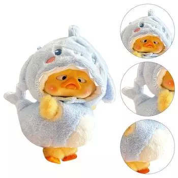 Мягкая кукольная одежда, аксессуары, милая одежда для животных, расстроенная утка, плюшевая серия, аксессуары для 15-17 см, раздражающая утка