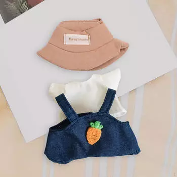 Мягкая кукольная одежда для маленьких девочек. Создай свою собственную куклу 6,69 suspenders T shirt