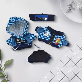 Мягкая кукольная одежда, фотореквизит, кукольная одежда для 15-17 см, мягкие костюмы, стильные, милые