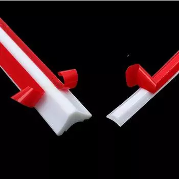 Мягкая линия потолочная полоса самоклеящаяся TPE декоративная полоса DIY настенный угол красота шов кухня ванная комната окно S чёрный