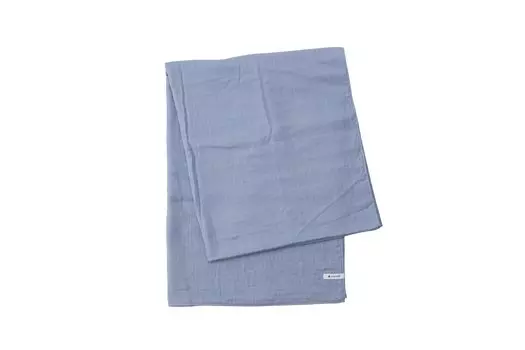 Мягкая марлевая шаль палантин шарф светло-голубой большой для улицы [Snow Peak] UG-581