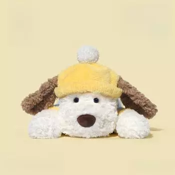 Мягкая милая собачья шапка плюшевая плюшевая игрушка в виде мультяшных животных с большими ушами щенок плюшевая игрушка для успокоения ребенка кукла для сна игрушки для подарка на день рождения 44cm