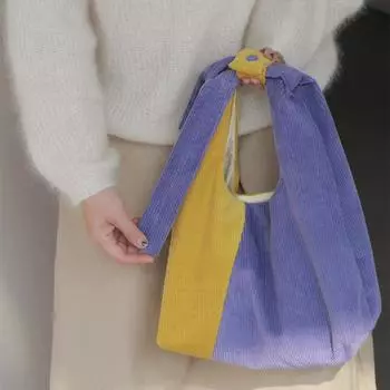 Мягкая модная сумка через плечо, вельветовая ручная сумка, красивая вельветовая сумочка