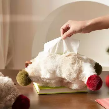 Мягкая настенная сумка для салфеток для гостиной, высококачественная сумка для хранения на обеденном столе, прикроватная сумка для молочных масляных салфеток, коробка для курительной бумаги 16X27cm коричневый