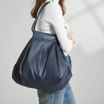 Мягкая натуральная кожа женская сумка большая емкость сумка через плечо дизайнерский бренд подмышечные сумки женская повседневная сумка-тоут чёрный