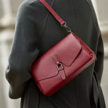 Мягкая натуральная кожаная сумка через плечо на пуговицах, горячая кожа, защитная кожа, дизайнерские сумки-тоут для девочек