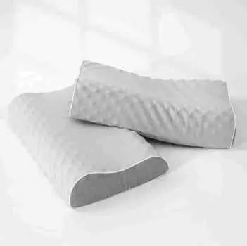 Мягкая наволочка Подушка из латекса для взрослых и детей Подушка из латекса Подушка для шейного позвонка Высокая и низкая подушка Подушка без давления 60*37*11-9