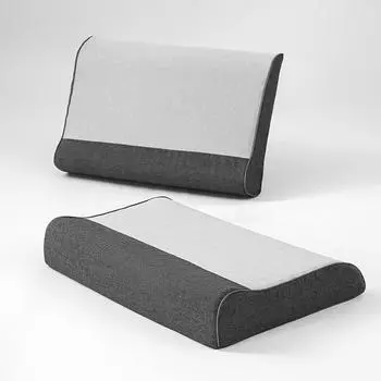 Мягкая наволочка Подушка из латекса для взрослых и детей Подушка из латекса Подушка для шейного позвонка Высокая и низкая подушка Подушка без давления 60*40*9-11