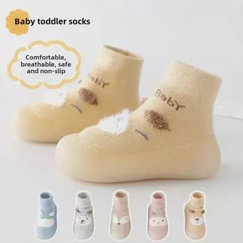 Мягкая нескользящая обувь для малышей и малышей на осень и зиму