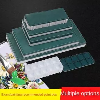 Мягкая обложка большой емкости лоток для пигмента принадлежности для рисования акварельная палитра краска пигмент коробка 48grids