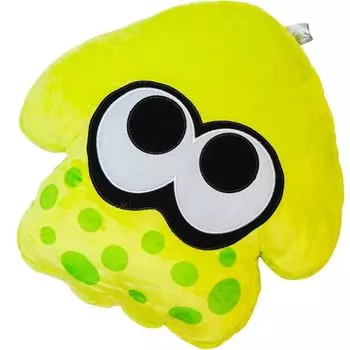 Мягкая обнимашка Squid Inkling, совместимая с Splatoon, зеленая, 33 см на 5 [Ограниченное количество]