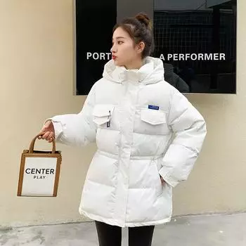 Мягкая одежда, новая зимняя куртка, женская мода на хлеб M