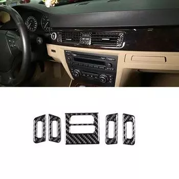 Мягкая отделка воздухозаборника из углеродного волокна для BMW 3 серии E90 E92 E93 2005-2012 автомобильные аксессуары Model A