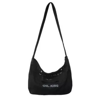 Мягкая парусиновая женская сумка-кошельки с сенсорным экраном, кошелек для мобильного телефона, женские сумки на ремешке, женская сумка через плечо чёрный