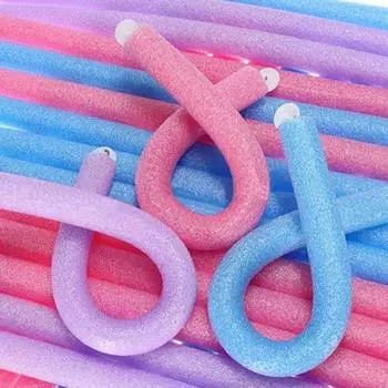 Мягкая пена 10 шт./комплект для женщин, аксессуары, сделай сам, гибкие бигуди для укладки волос, инструмент для закручивания разноцветный