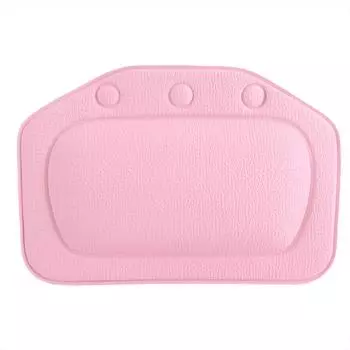 Мягкая пена подушка для ванны спа подголовник для головы шеи спины подушка для ванной розовый розовый