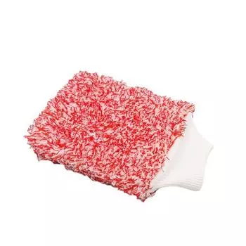 Мягкая перчатка для мытья автомобиля Ультрамягкая варежка из микрофибры Рукавица для мытья автомобиля синий