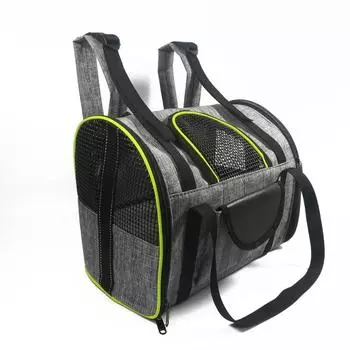 Мягкая переноска для домашних животных, безопасный для путешествий на открытом воздухе, дышащий рюкзак для собак, кошек