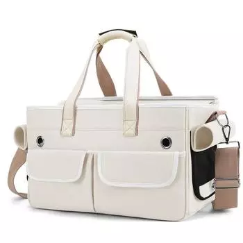 Мягкая переноска для кошек, переноска для домашних животных с мягкими бортами, сумка для транспортировки для кошек, маленьких собак, щенков, одобренная авиалиниями, переносная переноска для домашних животных