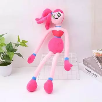 Мягкая периферийная подушка для игр с изображением кино и анимации, милая плюшевая подушка для детей, подарки на день рождения, мягкие куклы, плюшевые игрушки Huggy Height 60cm розовый