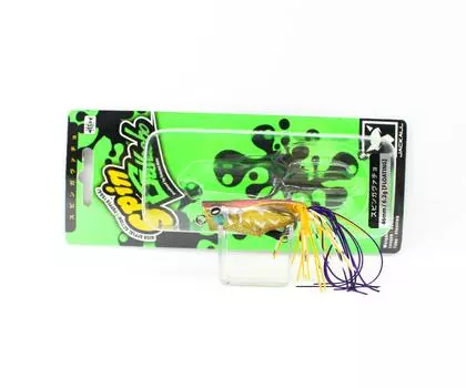 Мягкая плавающая приманка Jackall Spin Gavacho Frog Oretachi Visible Gold (5821)