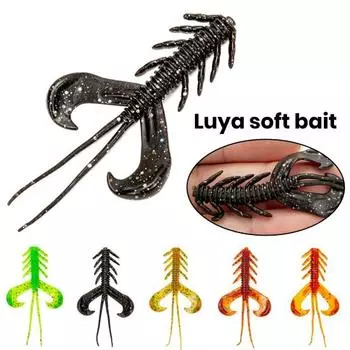 Мягкая плавающая приманка, реалистичная эластичная, яркая, гибкая, из ТПЭ, цвет, пресная вода, морская вода