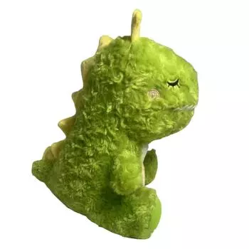Мягкая плюшевая дышащая светящаяся игрушка динозавр с успокаивающей музыкой для сна ребенка дышащие светящиеся игрушки синий